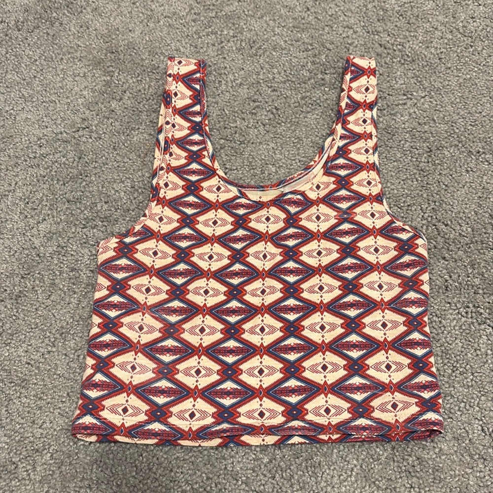 Geometric Tank Top